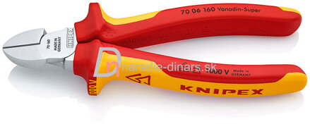 Kliešte strihacie Knipex izolované 160 mm