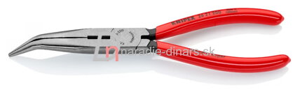 Knipex kliešte polguľaté zahnuté