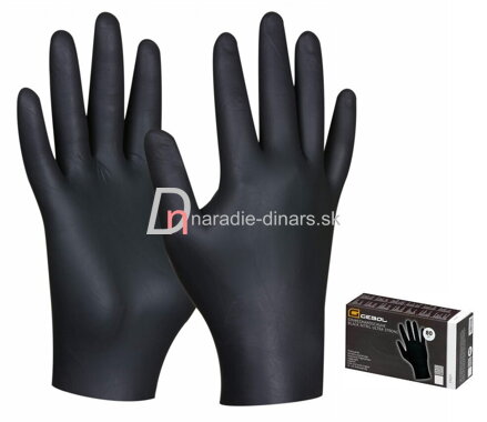 Jednorázové ultra silné rukavice z nitrilu č.10/XL