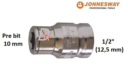 Adaptér 1/2" na bity 10 mm