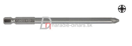 Krížový bit PZ3 x 90 mm predĺžený Narex