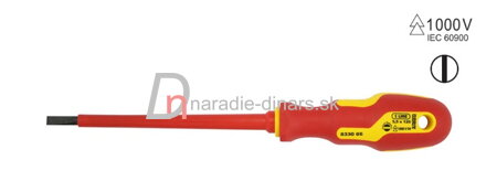 Elektrikársky skrutkovač NAREX plochý 2,5 mm