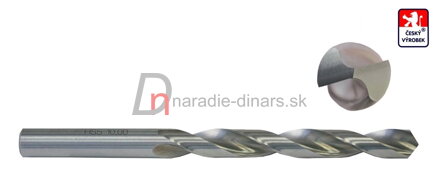 Vybrusovaný vrták do kovu 6,3 mm
