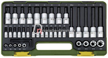 sada 41-diel. PROXXON 23290 TORX-imbus