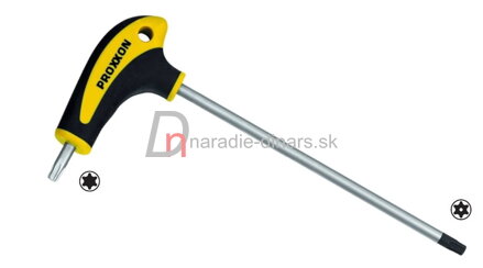 Torx kľúč TX 8 s otvorom a s rukoväťou