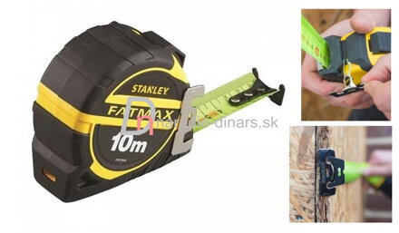 Zvinovací meter Stanley Xtreme 10m