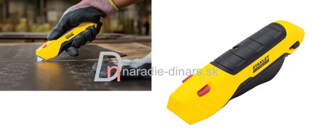 Bezpečnostný orezávací nôž bimateriálová rukoväť