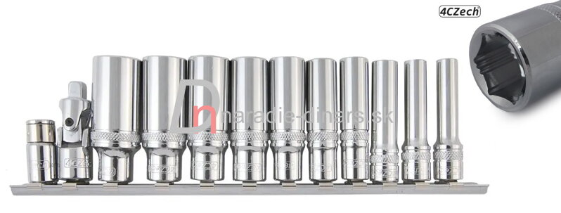 Gola orechy predĺžené sada 1/4" Gola orechy predĺžené sada 1/4"