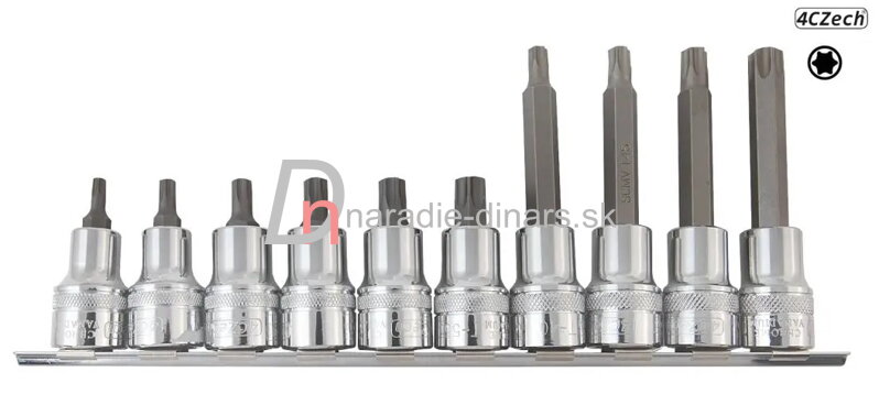 Gola orechy TORX sada Gola orechy TORX sada