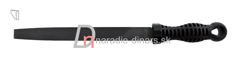 Pilník na železo plochošpicatý 150 mm sek2
