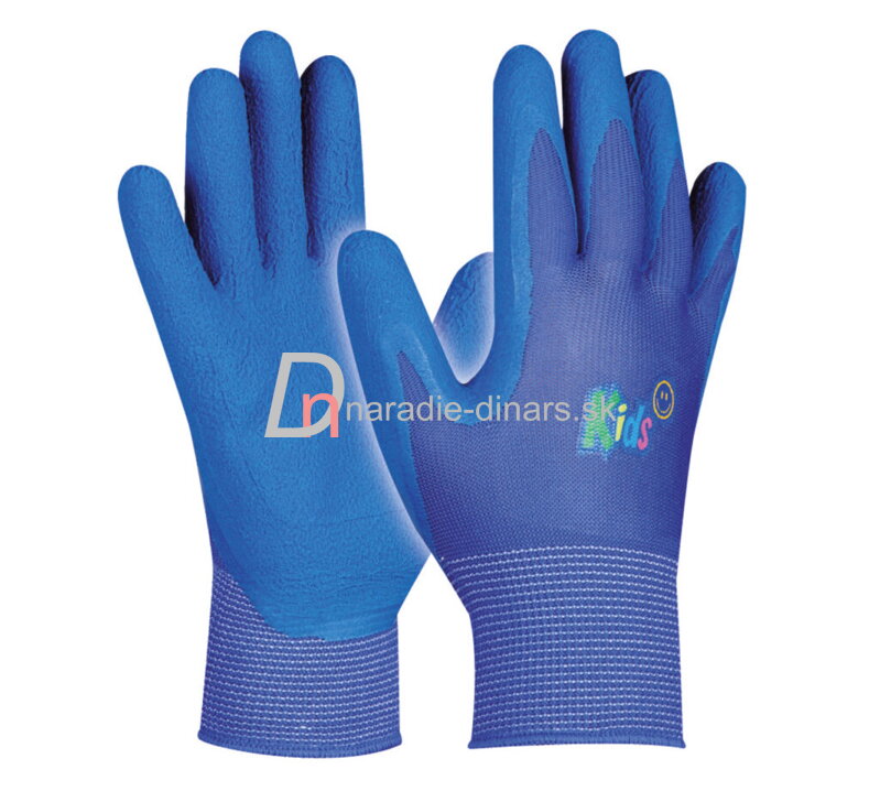 Detské pracovné rukavice modré