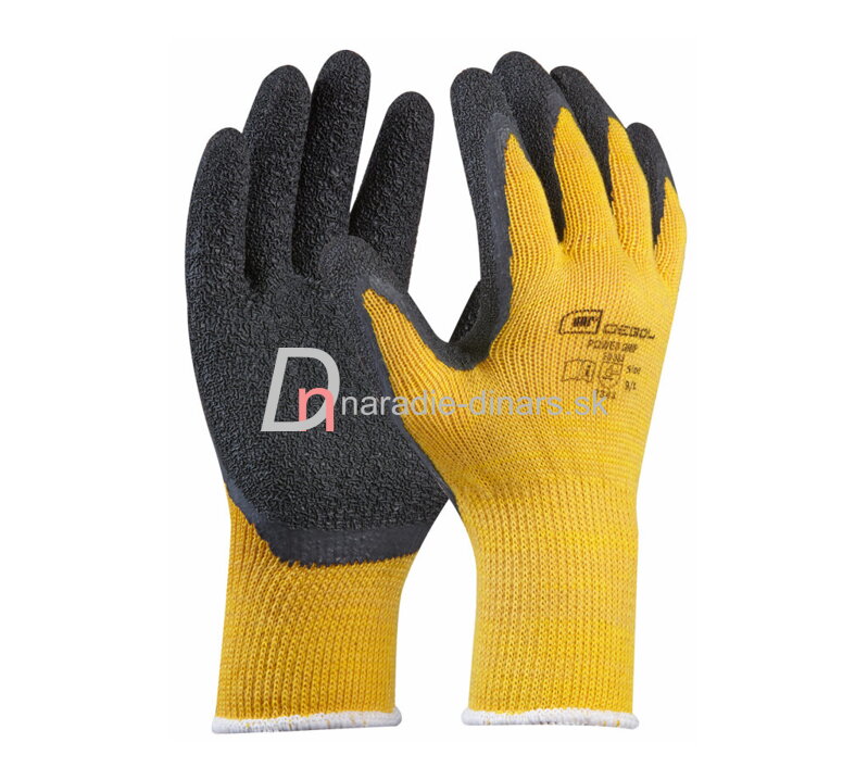 Pracovné rukavice Gebol POWER GRIP č.9 Pracovné rukavice Gebol POWER GRIP č.9