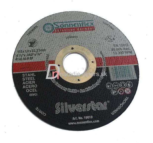 Rezný kotúč 115 x 1,0 mm Rezný kotúč 115 x 1,0 mm