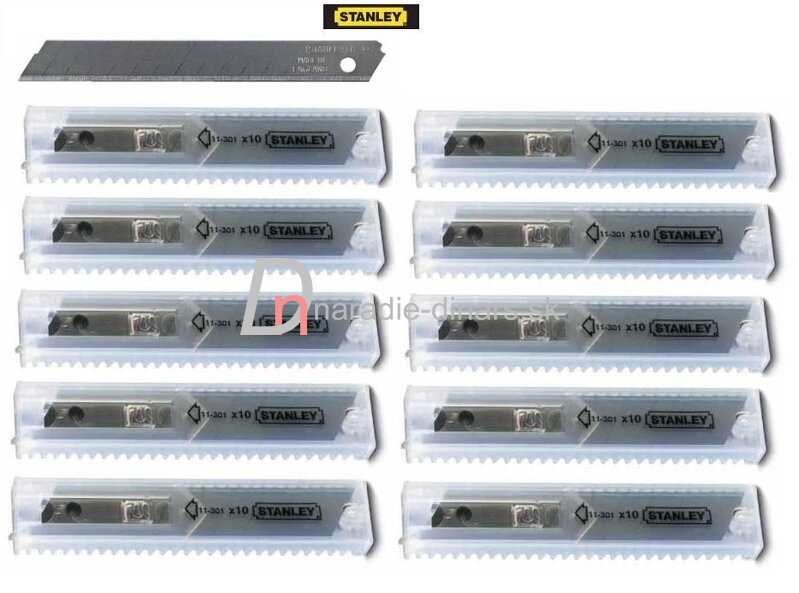 Odlamovacie čepele 9 mm (100ks bal) Odlamovacie čepele 9 mm (100ks bal)