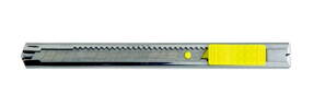 Odlamovací nôž jednoduchý kovový 9 mm